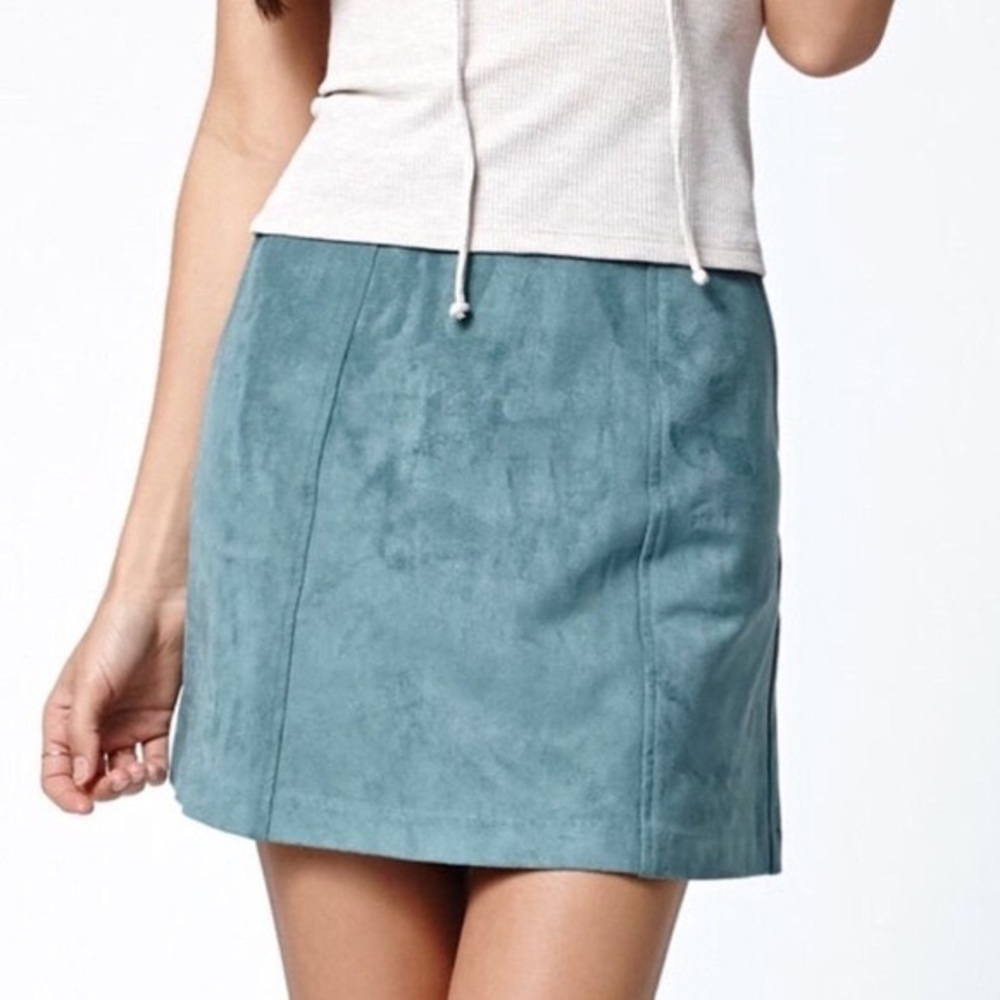 Kendall & Kylie | Faux Suede Mini Skirt